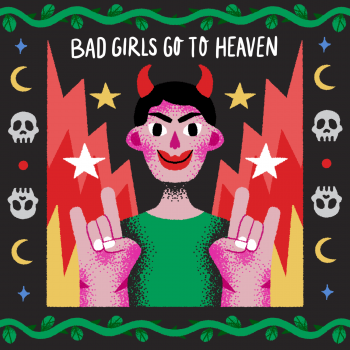 Bad Girls go to heaven-ilustratie-si-caricatura-