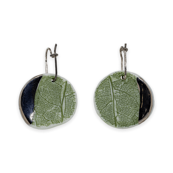 Cercei Delicate leaves mici VI-bijuterie-aniela-ovadiuc